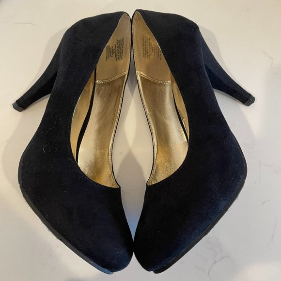 ATTENTION JAYDEN II High Heels Womens Size 9.5M Black Suede Style 30405 - Picture 13 of 14